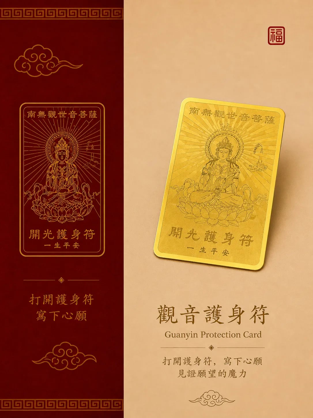 The Guan Yin Protection Card
