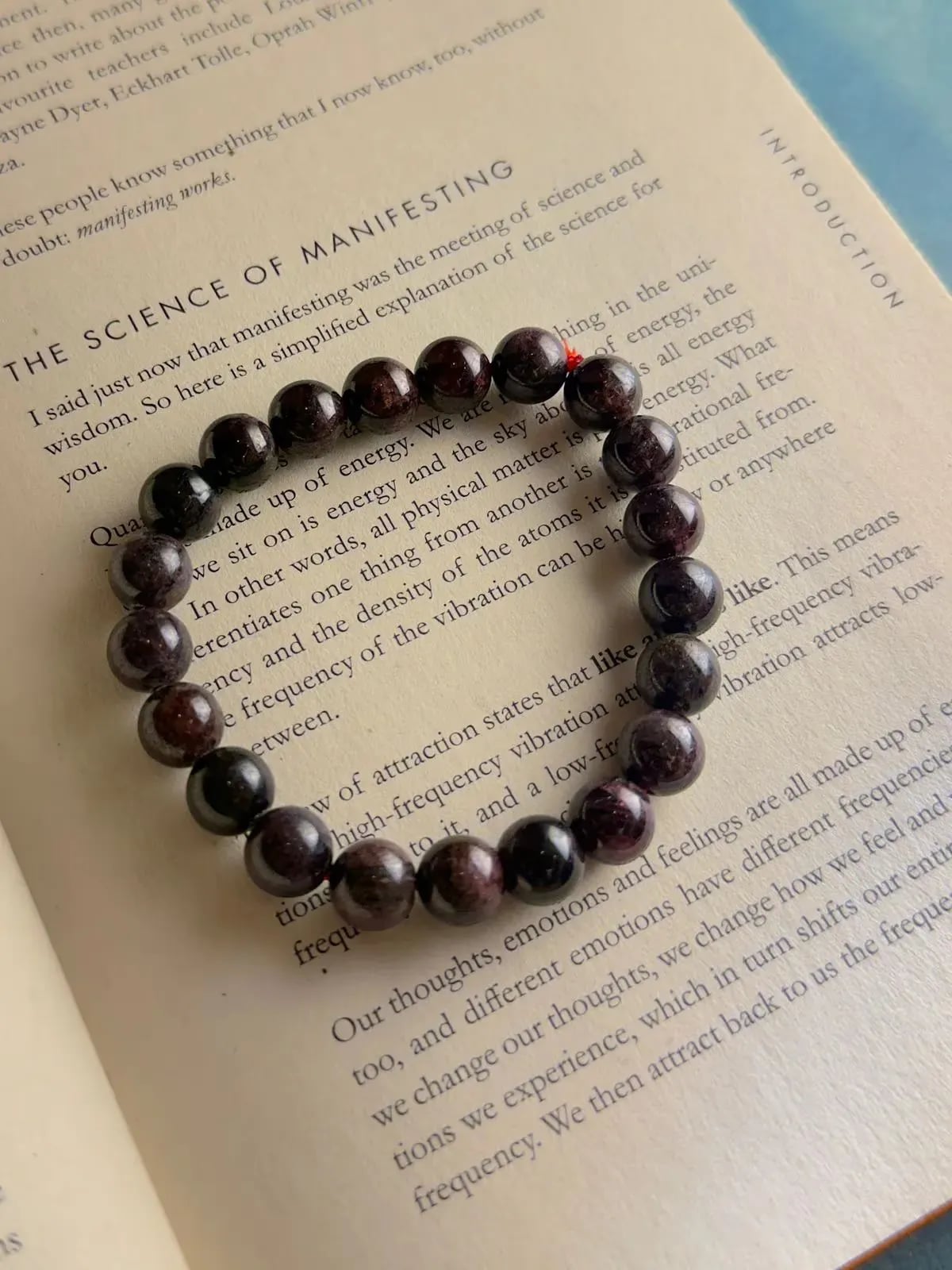 Garnet (10mm)– The Stone of Love, Passion, Manifestation & Luxury